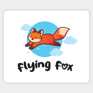 Flying fox (on light colors) Magnet